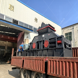 1208型單臺(tái)半自動(dòng)液壓對(duì)輥制砂機(jī)發(fā)貨圖片 1208型單臺(tái)半自動(dòng)液壓對(duì)輥制砂機(jī)發(fā)貨圖片